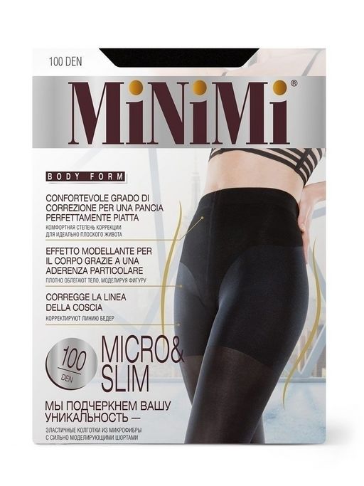 New! MICRO&SLIM 100 Колготки женские утягивающие - Minimi фото 2