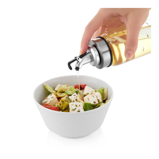 Бутылка для масла или уксуса с дозатором Walmer Home Chef, 0.3 л, цвет стальной  фото 3