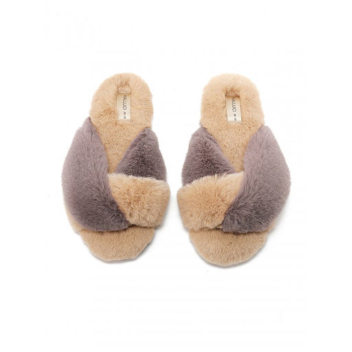 Тапочки Soft бежевые - Halluci фото 7