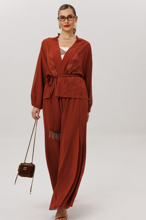 Костюм Anastasia 1063.1 табачный фото 4