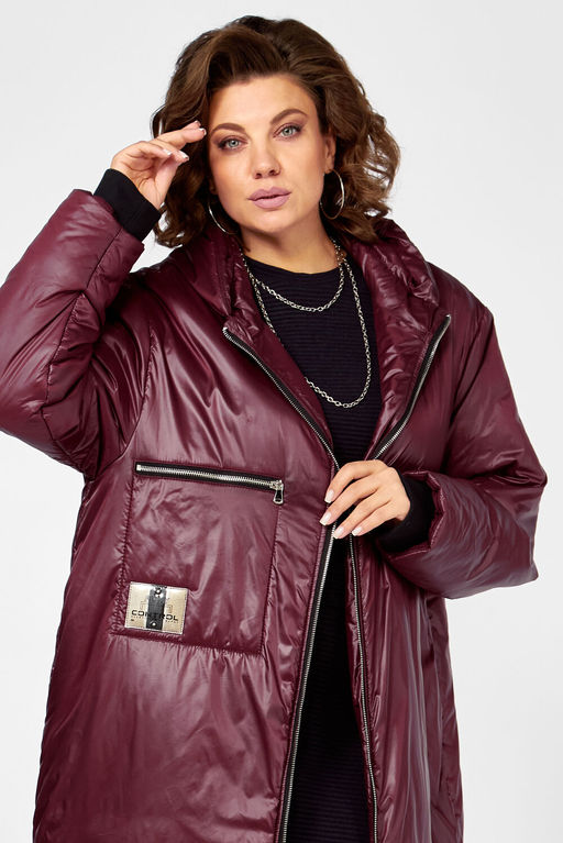 Пальто LADY SECRET 5018/1 винный