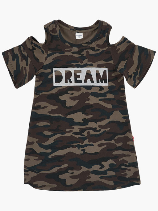 Платье UD 4583 хаки камуфляж - Mini maxi фото 3