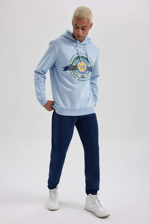DeFactoFit Толстовка стандартного кроя с капюшоном NBA Golden State Warriors  фото 2