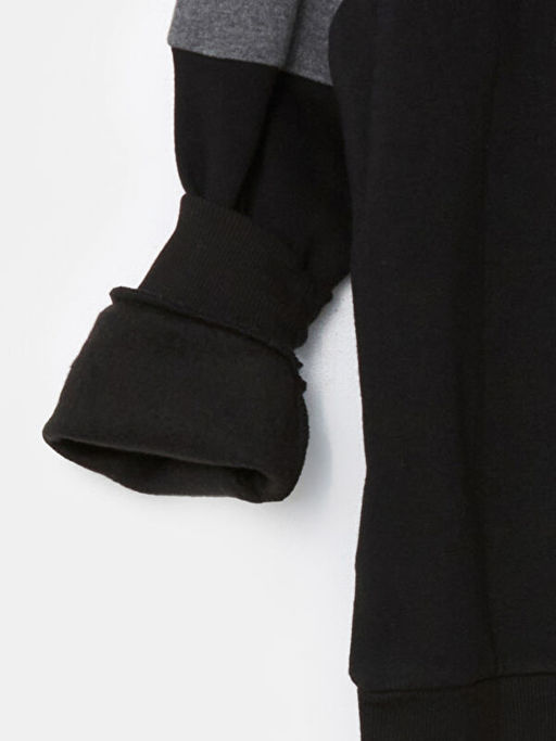 Bisiklet Yaka Erkek ?ocuk Kal?n Sweatshirt - Waikiki фото 3