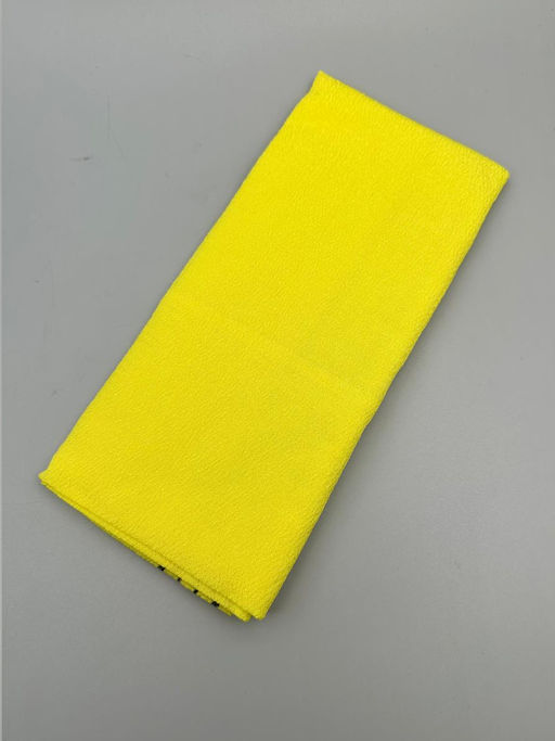 Bath Towel Мочалка-полотенце для душа с пилинг-эффектом / Basic Long Exfoliating Towel, желтый