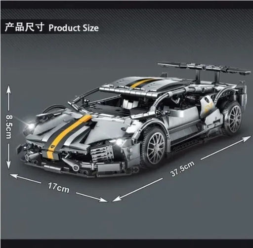 Конструктор Суперкар 1362 дет. (арт. 2030152022109) - Storyland фото 2