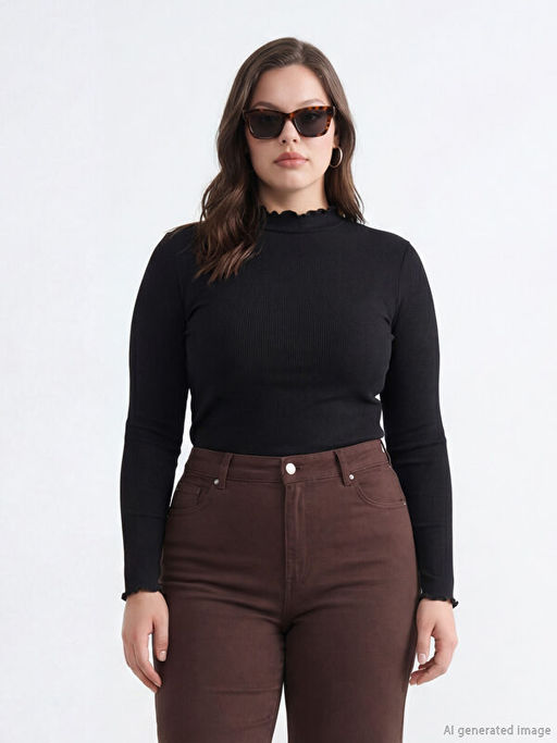 F?rf?rl? Dik Yaka Kad?n Body