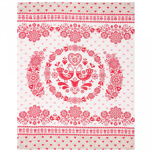 Полотенце кухонное рогожка 48х62см "Вятка", 171г/м2, хлопок 100%, комплект 3шт, "Домашняя мода" (Россия)