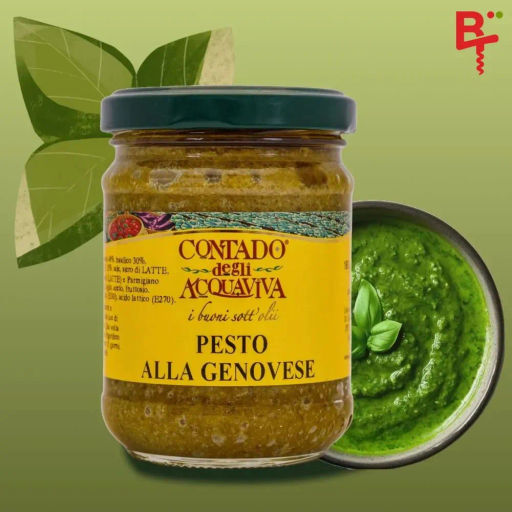 Соус Песто Дженовесе Contado Degli Acquaviva, 180 гр