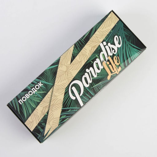 Поводок Paradise life, застёжка - фастекс, 2.5 см, 3 м - Пушистое счастье фото 5