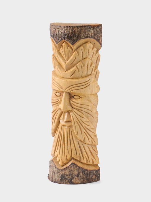 Маска сувенирная «Старец», 13×7×32 см, дерево джампинис