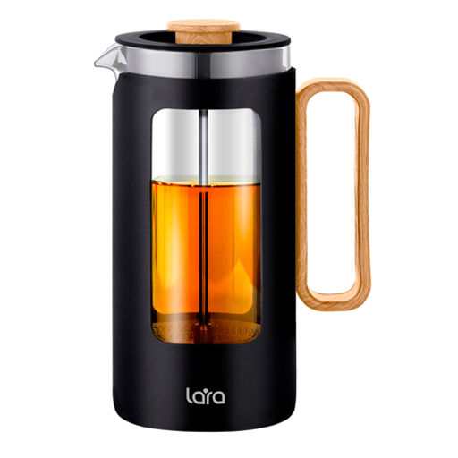 Френч-пресс Система фильтрации SS 304 двойное боросиликатное стекло LR06-66-1100 /LARA/