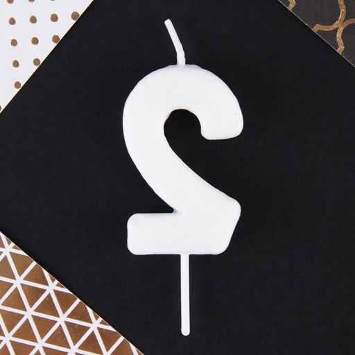 Свеча-цифра в торт 2 - Страна карнавалия фото 4