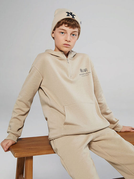 Kap??onlu Erkek ?ocuk E?ofman Tak?m