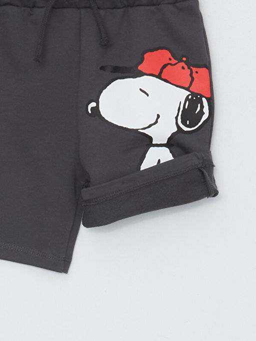 Beli Lastikli Snoopy Bask?l? Erkek Bebek ?ort - Waikiki фото 2