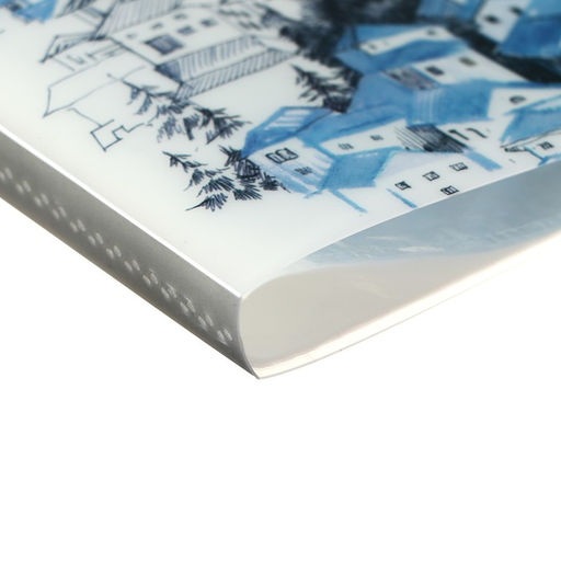 Папка формат А4, с 60 прозрачными файлами Город, МИКС - Calligrata фото 16