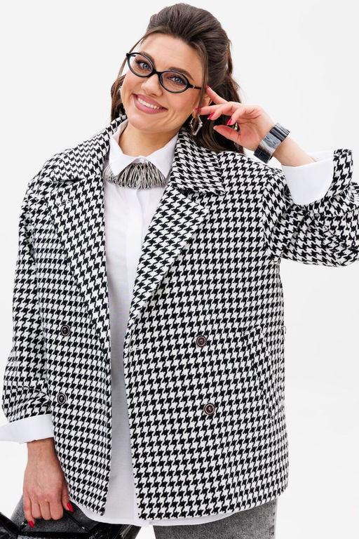 Жакет ANELLI 1469 цвет зебра - Andina city фото 5