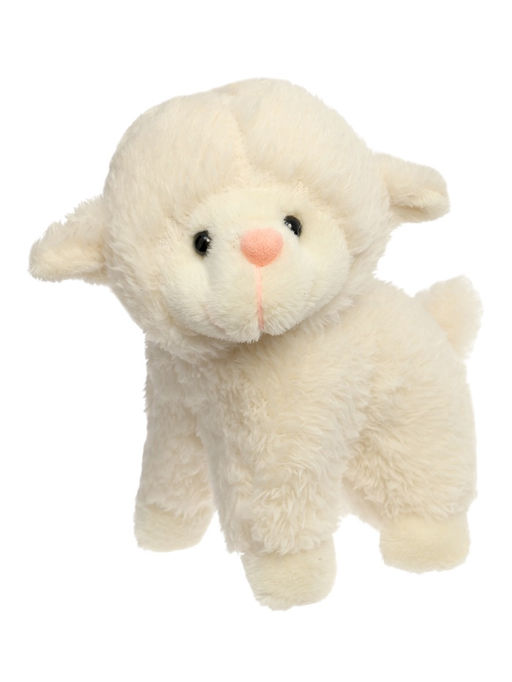 Мягкая игрушка «Барашек», белый, 13 см