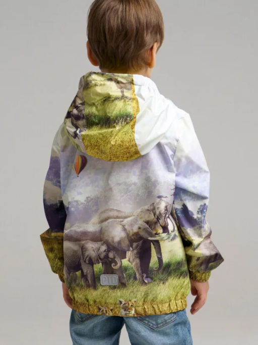 PlayToday / Куртка текстильная с полиуретановым покрытием для мальчиков (ветровка)  фото 5