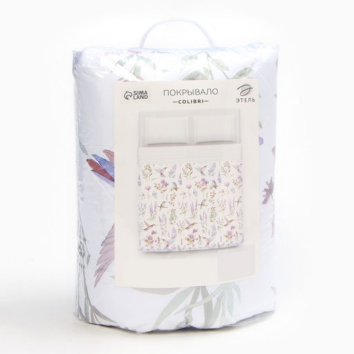 Покрывало Этель 1,5 сп Colibri, 145х2105 см, микрофибра  фото 4