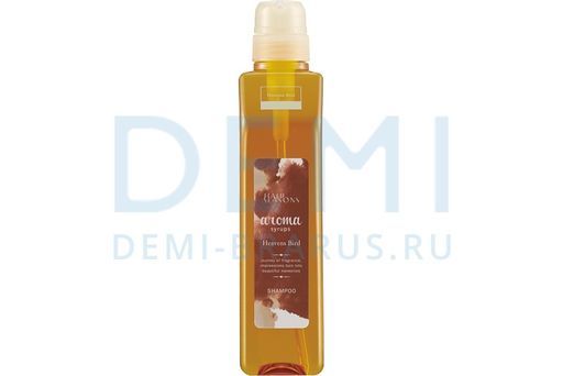 Шампунь увлажняющий HAIR SEASONS AROMA SYRUPS HEAVENS BIRD SHAMPOO (Райская птица). Ароматическая композиция: цитрусовый, фруктово- древесный.