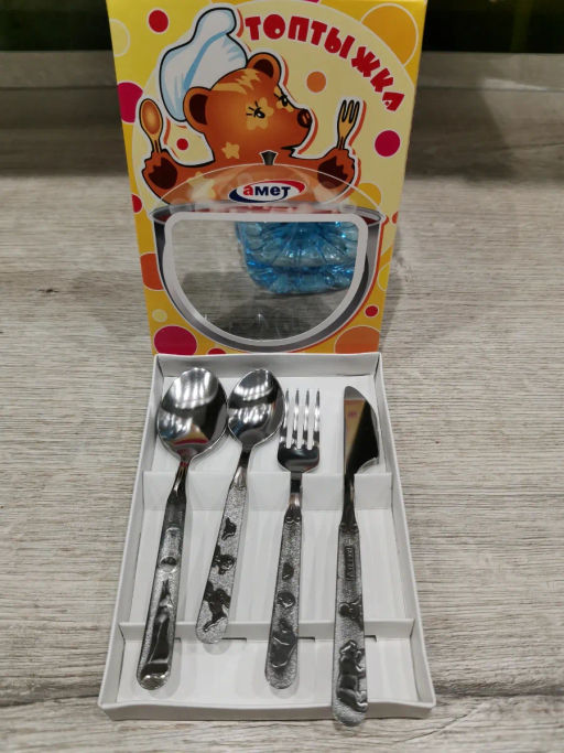 Набор 4-х предметный детский Топтыжка арт.1с31 (г.Аша) /Амет/  фото 4