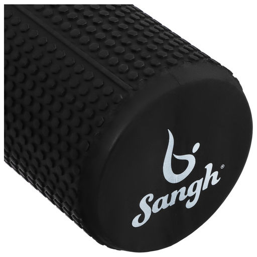 Ролик массажный Sangh, 30×15 см, цвет чёрный