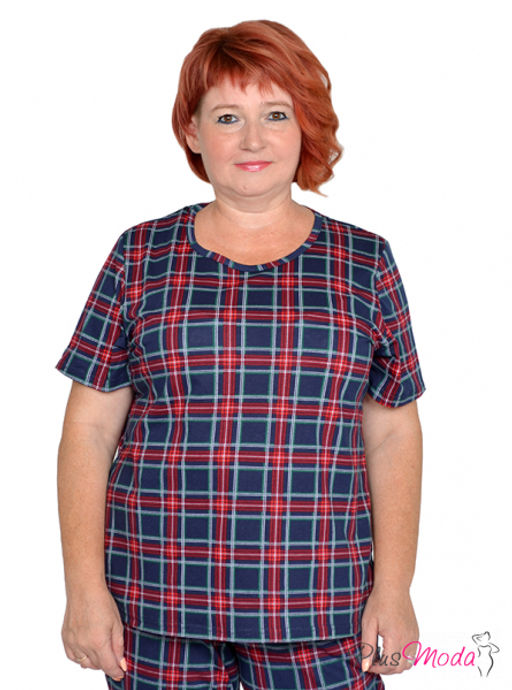 Футболка Модель №1293 размеры 44-84 - Plusmoda фото 7