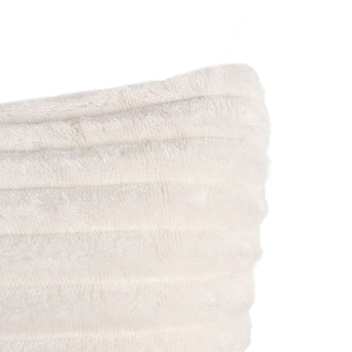 Наволочка декоративная Этель цвет белый,40х40 см, велсофт, 100% п/э  фото 3