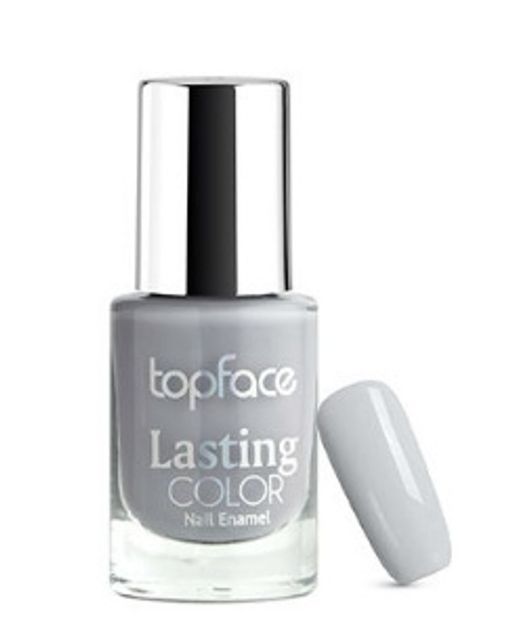 Topface Лак для ногтей Lasting color тон 85, серый - PT104 (9мл)