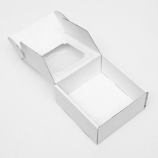 Цена за 5 шт. Коробка самосборная, с окном, белая, 19 х 18 х 9 см - Simaland фото 3