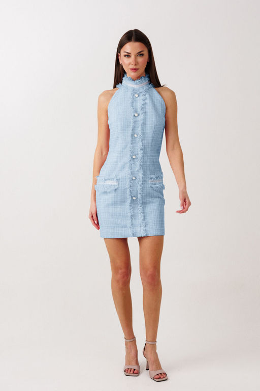 Платье VN fashion 1125 голубой