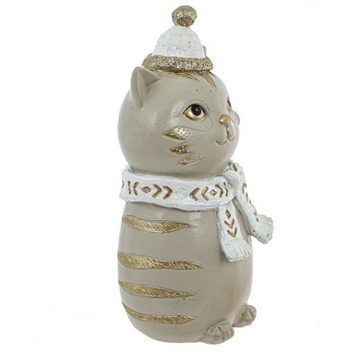 Фигурка декоративная "Кот", L9 W9 H18 см, 2в.