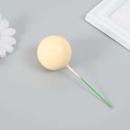 Декор для творчества «Шарики жёлтые», d=2; 3; 3.5 и 4 см, набор 20 шт.