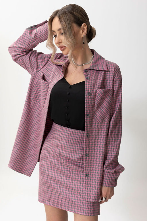 Костюм Golden Valley 6600 розово-серый  фото 4