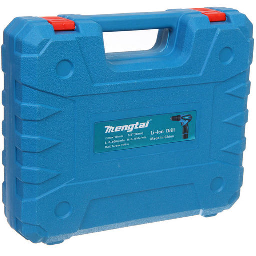 Дрель-шуруповерт аккумуляторная Mengtai (12В, 1,5Ач Li-ion аккум. 2шт, ЗУ) MGT-9