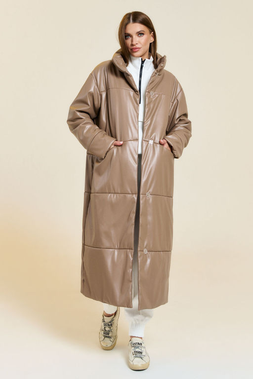 Пальто DILIA 637-1 бежевый