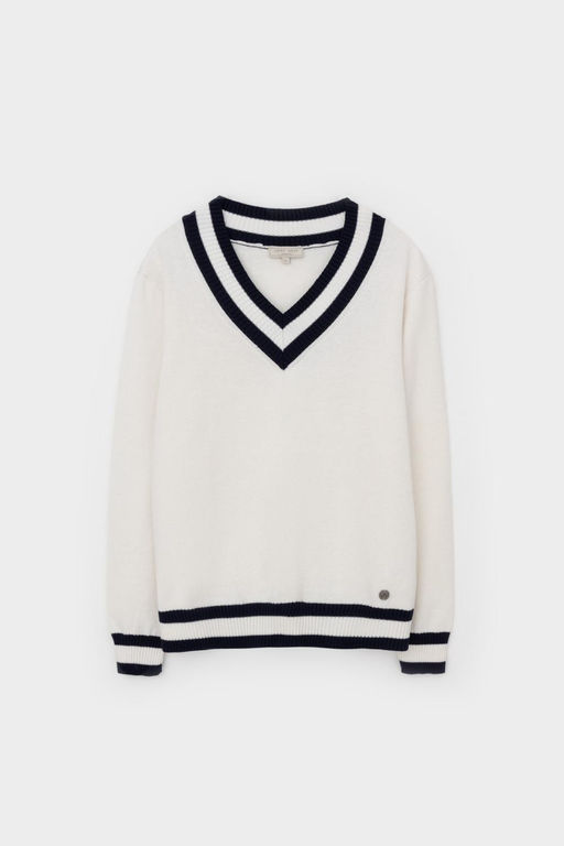 ЕВ 30204/молочный джемпер жен