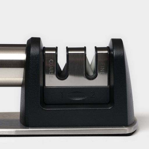 Точилка для ножей Magistro «Металлик», 2 степени заточки, для стальных и керамических ножей