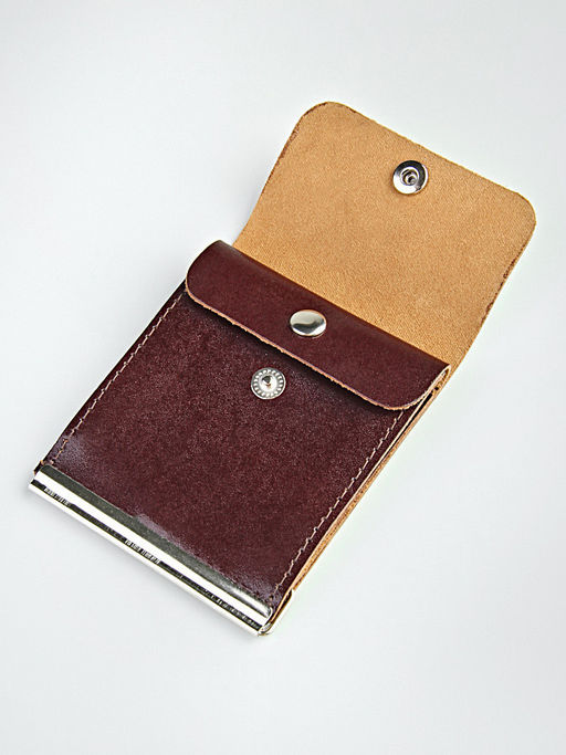 YK Зажим для денег с 2 кнопками 627 - Barez фото 5