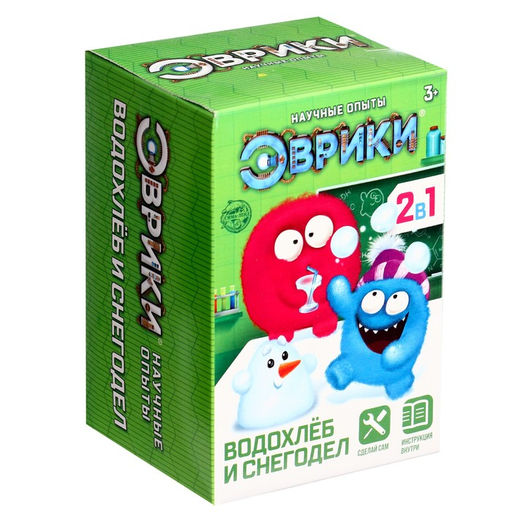 Набор для опытов Водохлёб и снег - Эврики фото 10