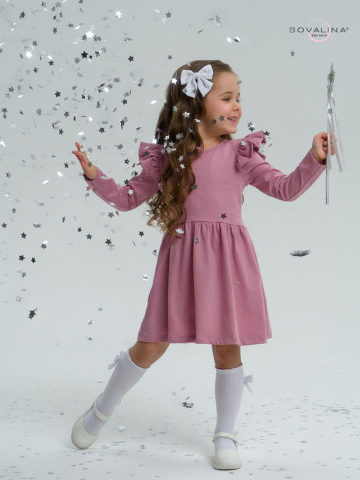 Платье Фея сухая роза