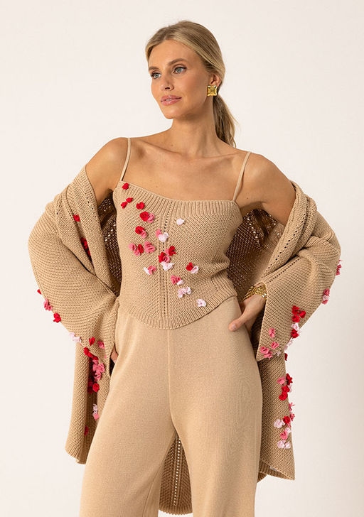 SS-2542 жилет женский бежевый