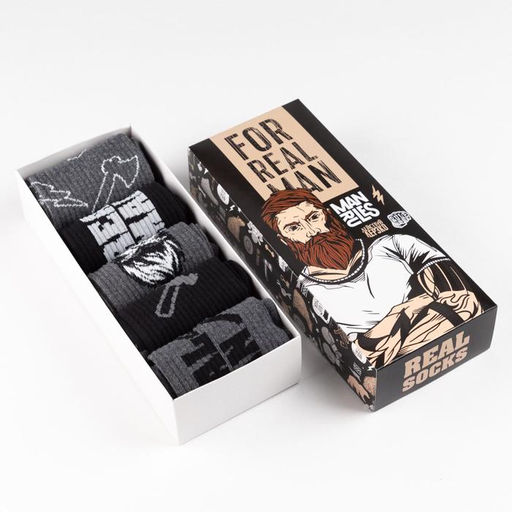 Набор мужских носков KAFTAN Real man 5 пар, размер 41-44 (27-29 см)