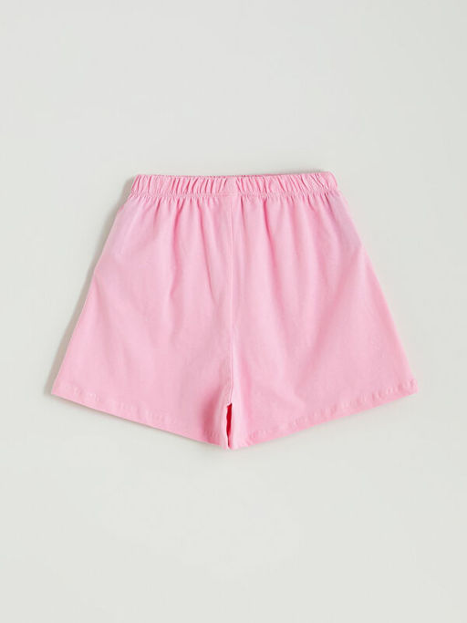 Beli Lastikli Basic K?z ?ocuk Pijama ?ort