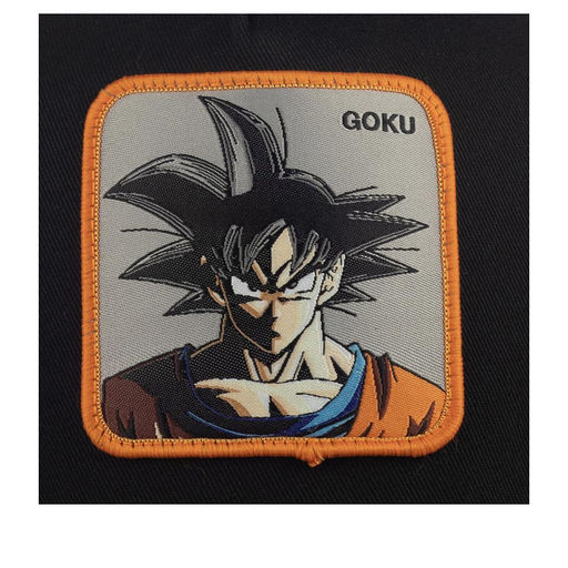 Бейсболка CAPSLAB арт. CL/DBZ/1/GOKB Dragon Ball Goku (черный / рыжий)  фото 3