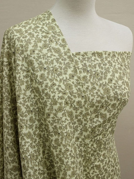 Муслин Премиум двухслойный гладкий Шарлин, ш.2.5м, хлопок-100%, 130гр/м.кв - Купава фото 2