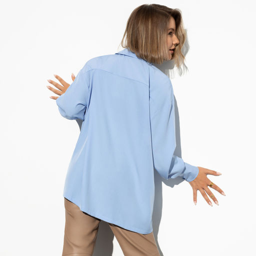 Рубашка Виртуозно и смело (блю) - Charutti фото 5