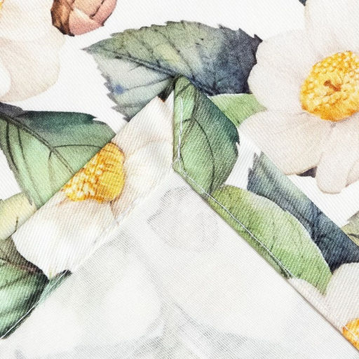 Скатерть Этель Camellia, 149?250 см, хлопок 100%, саржа 190 г/м?
