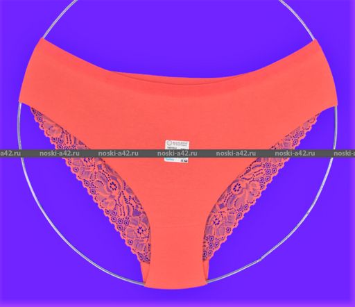 Цена за 5 шт. Трусы женские Турция кружевная попа арт. 84010 (83010) M (42-44) АССОРТИ - For you фото 6